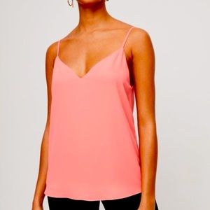 NWT Aritzia Babaton Everly Camisole Fresco Pink